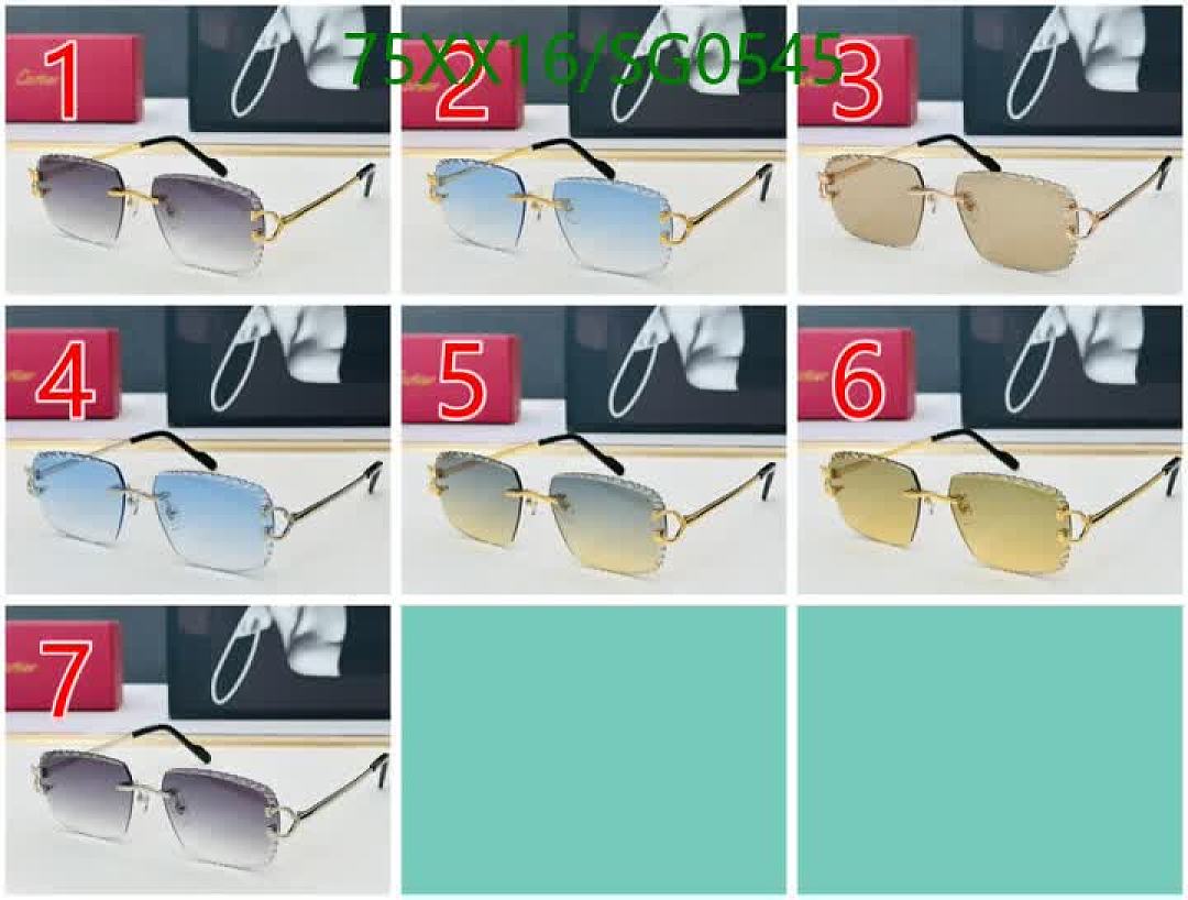 Cartier-Glasses Code: SG0545 $: 75USD
