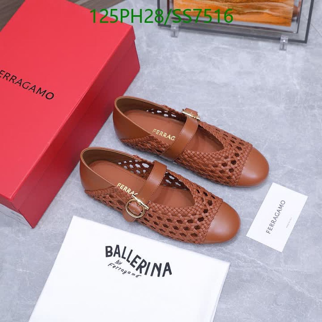 Ferragamo-Women Shoes Code: SS7516 $: 125USD