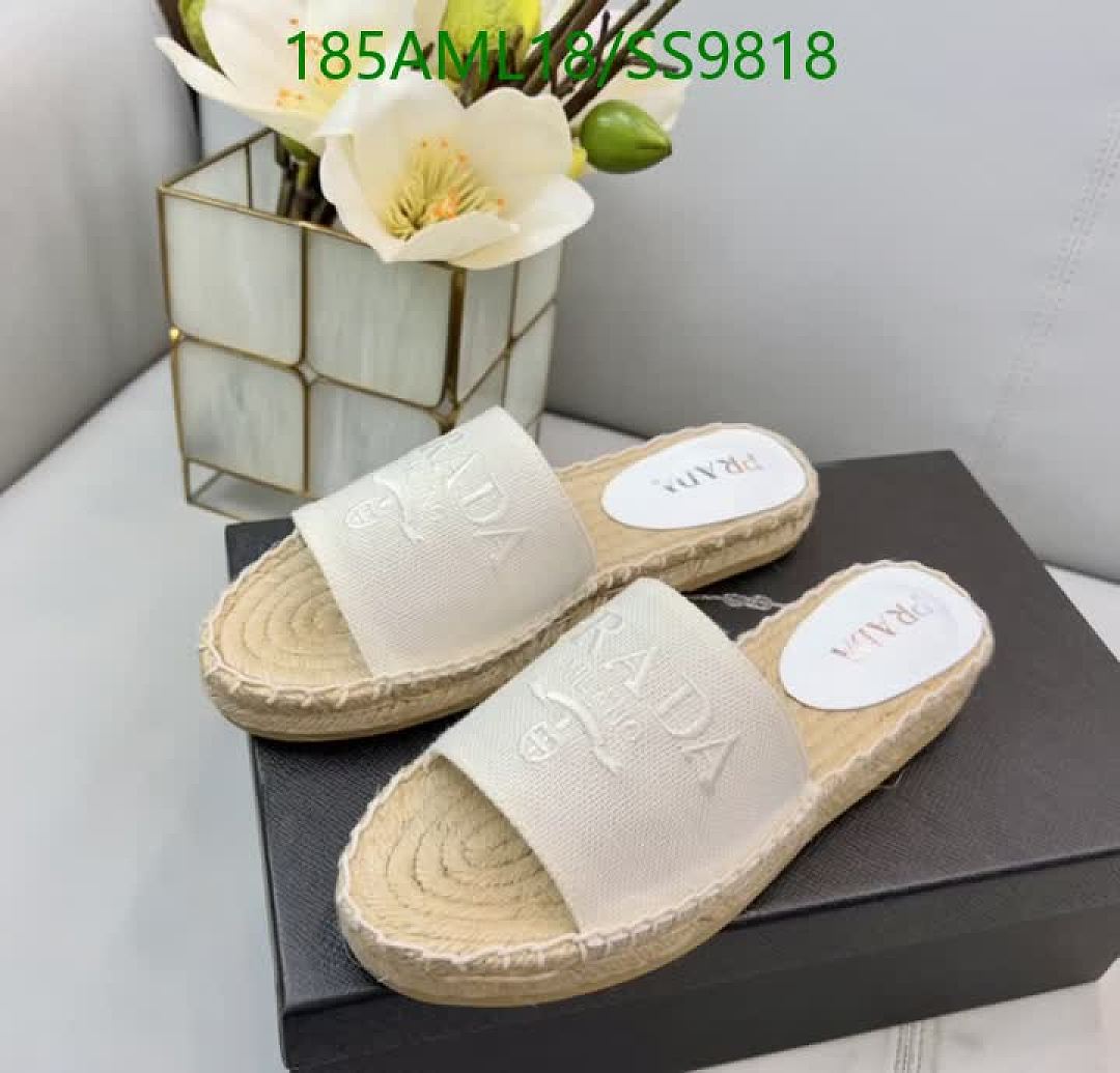 Prada-Women Shoes Code: SS9818 $: 185USD