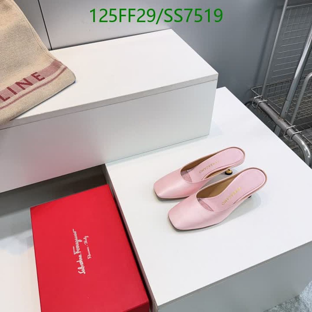 Ferragamo-Women Shoes Code: SS7519 $: 125USD