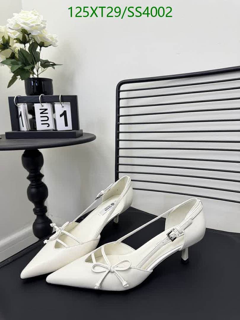 Prada-Women Shoes Code: SS4002 $: 125USD