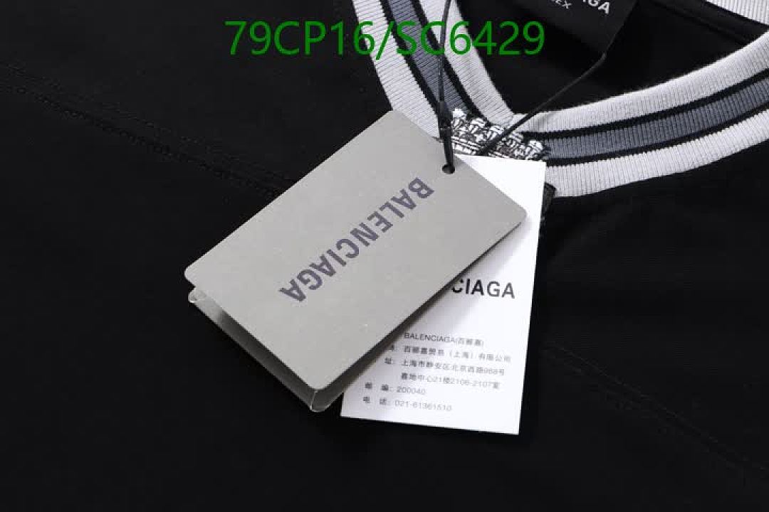Balenciaga-Clothing Code: SC6429 $: 79USD