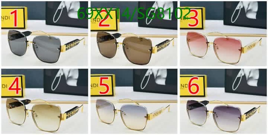 Fendi-Glasses Code: SG8102 $: 69USD