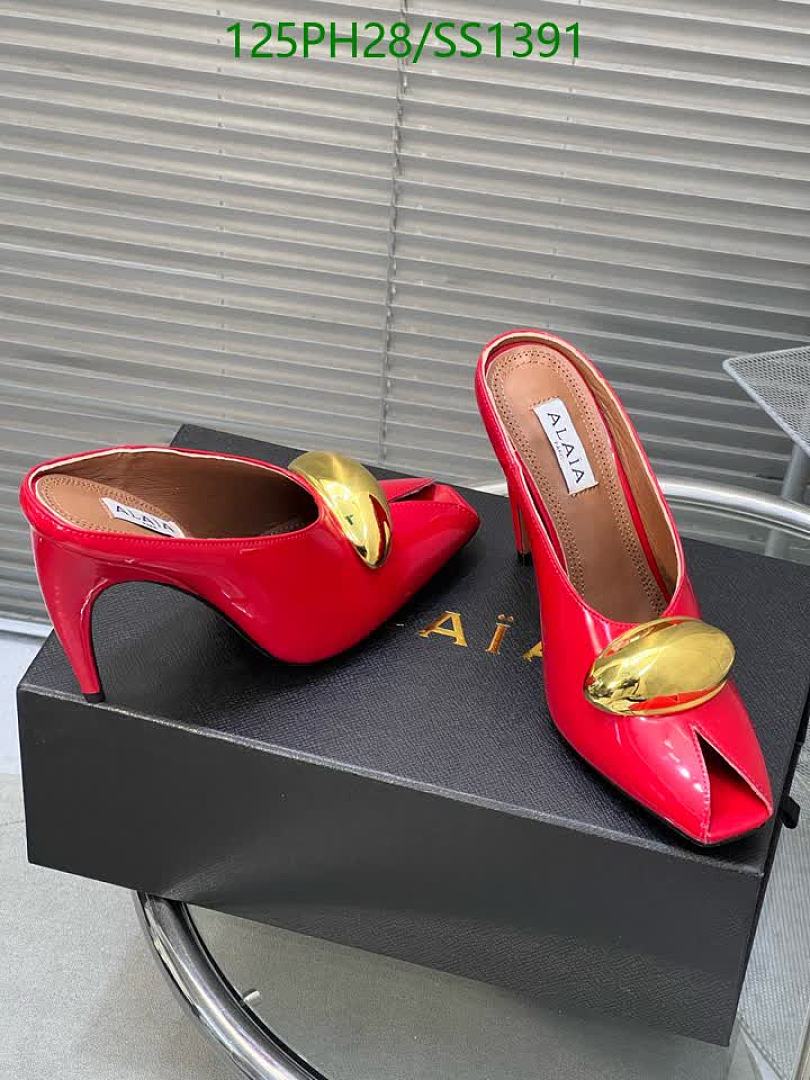 Alaia-Women Shoes Code: SS1391 $: 125USD