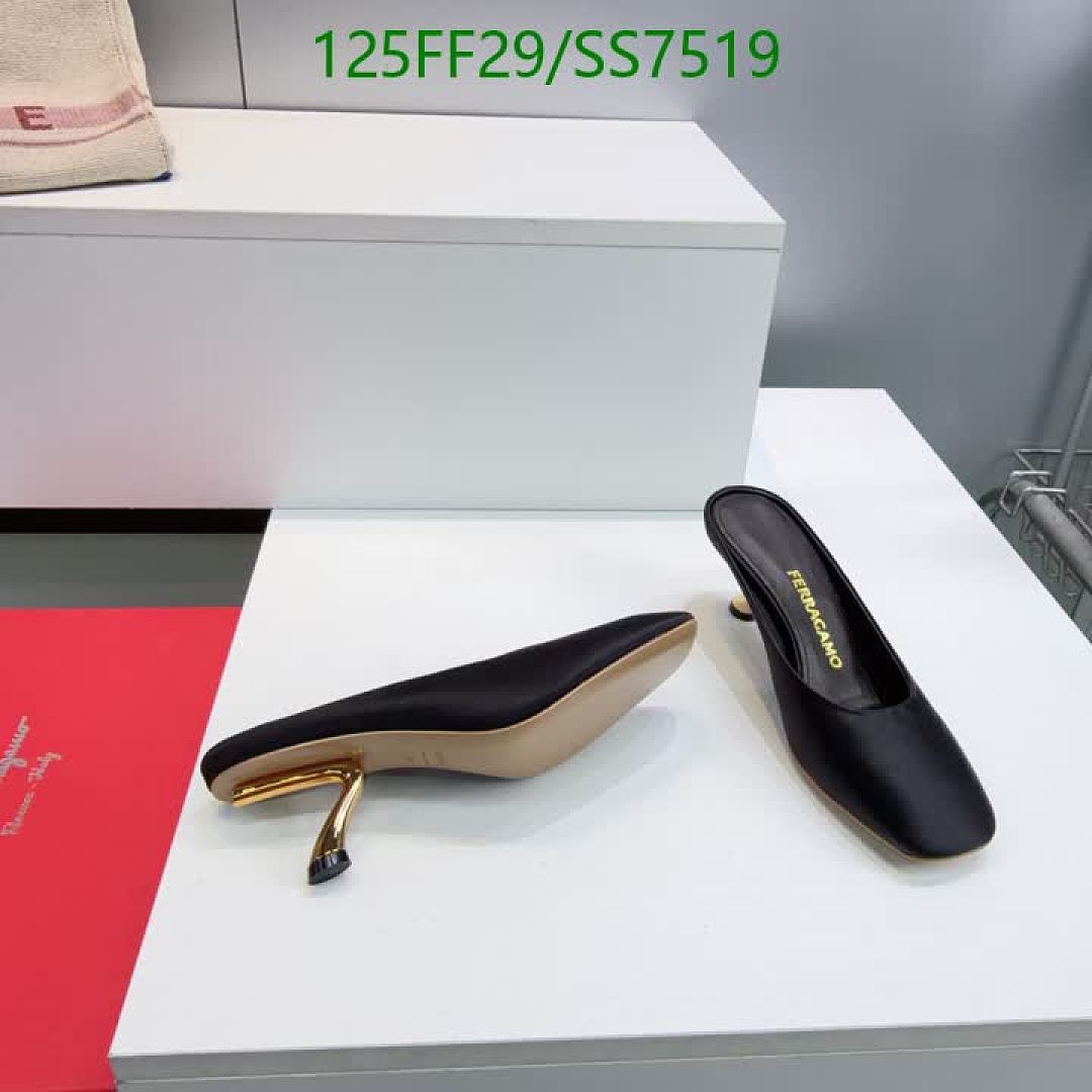 Ferragamo-Women Shoes Code: SS7519 $: 125USD