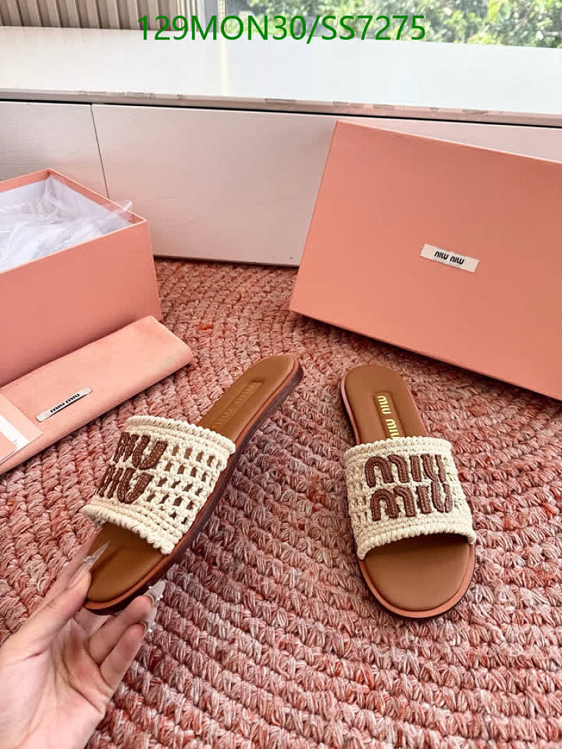 Miu Miu-Women Shoes Code: SS7275 $: 129USD