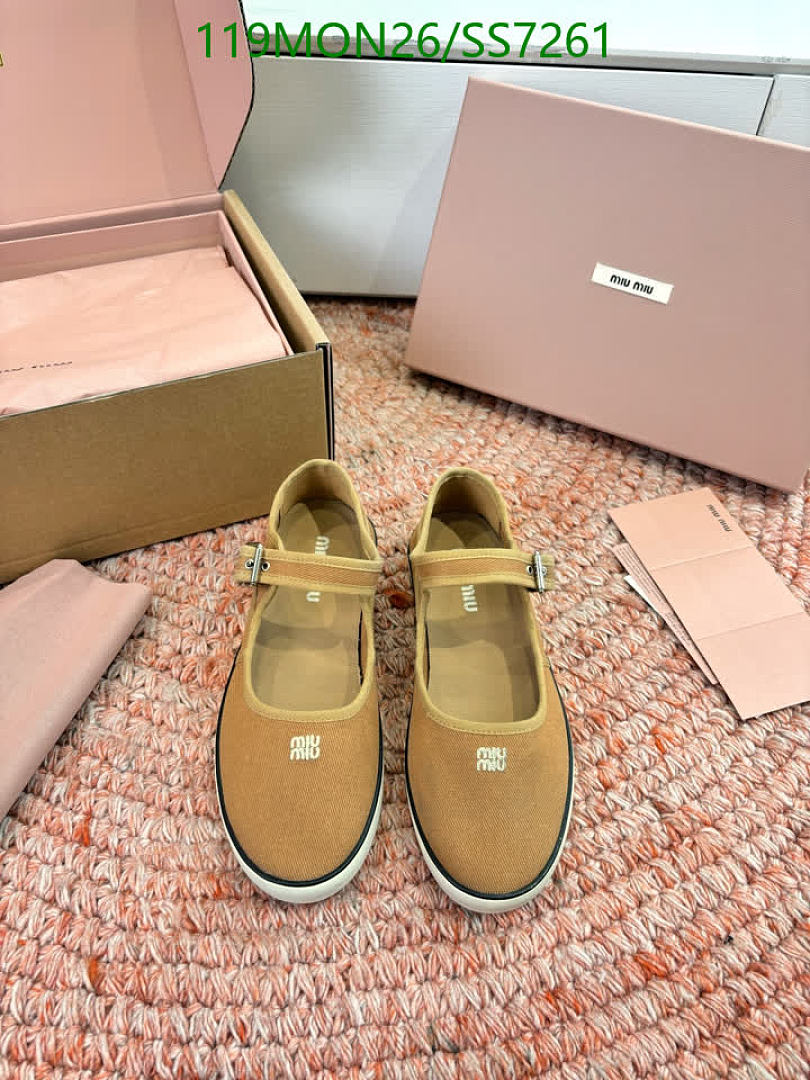 Miu Miu-Women Shoes Code: SS7261 $: 119USD