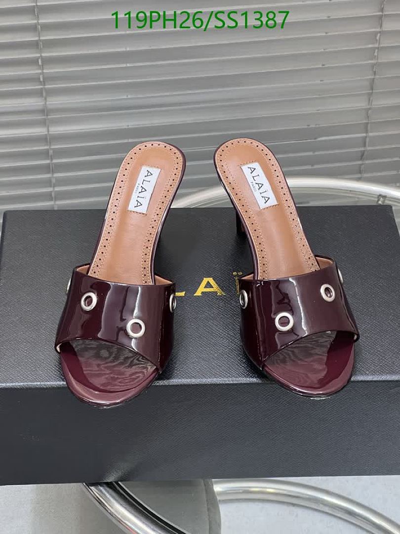 Alaia-Women Shoes Code: SS1387 $: 119USD