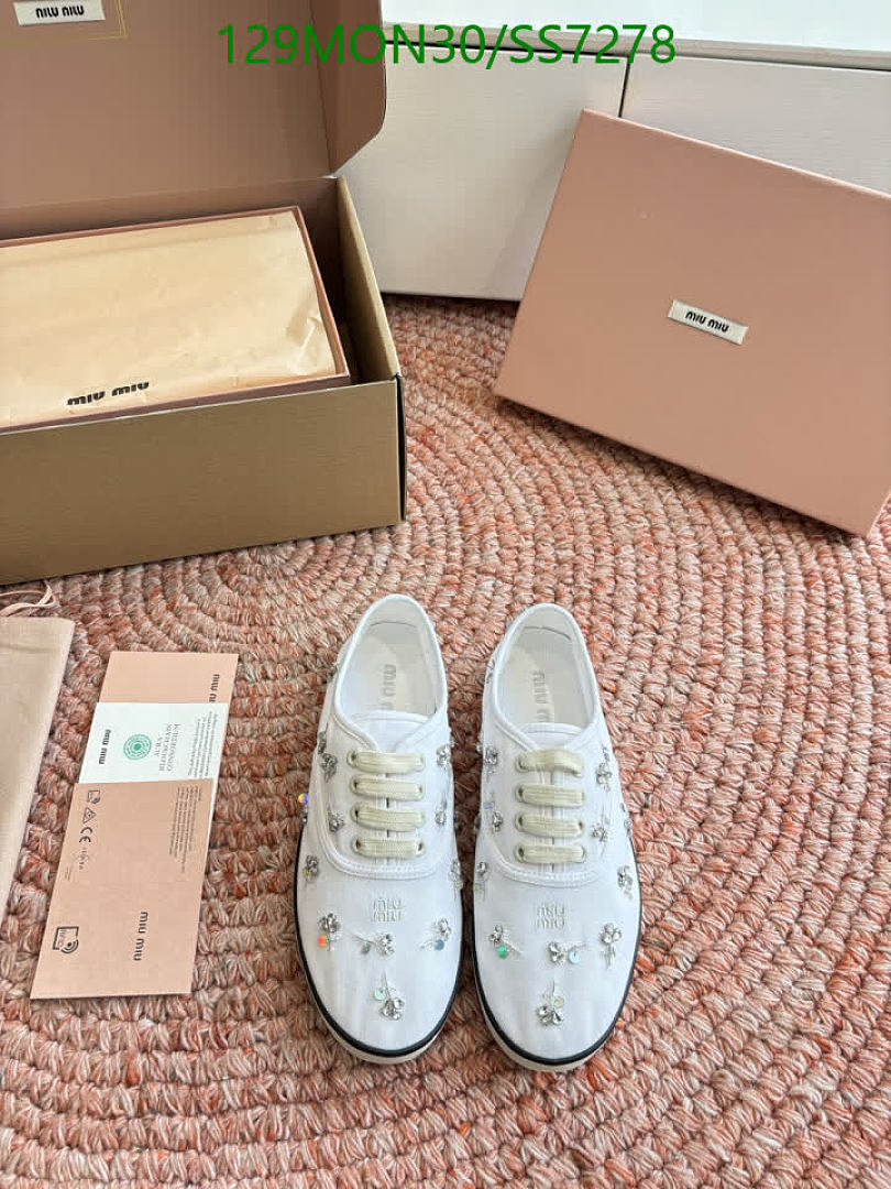 Miu Miu-Women Shoes Code: SS7278 $: 129USD