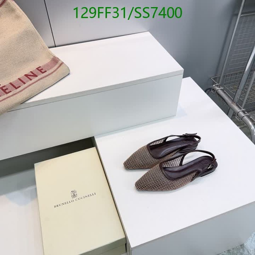 Brunello Cucinelli-Women Shoes Code: SS7400 $: 129USD