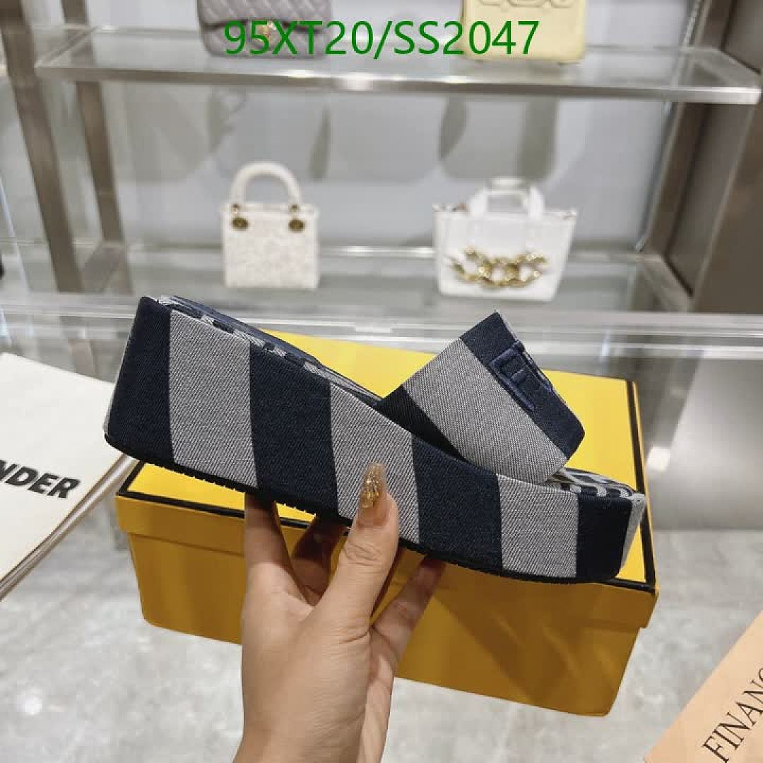 Fendi-Women Shoes Code: SS2047 $: 95USD