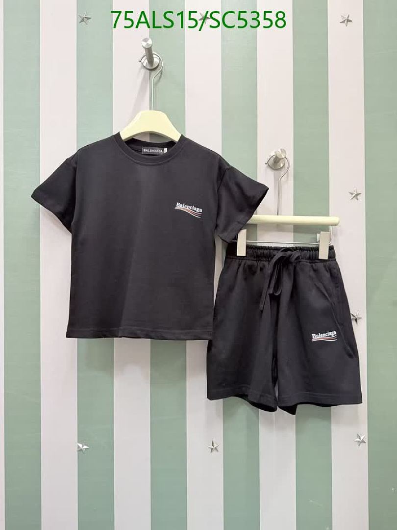 Balenciaga-Kids Clothing Code: SC5358 $: 75USD