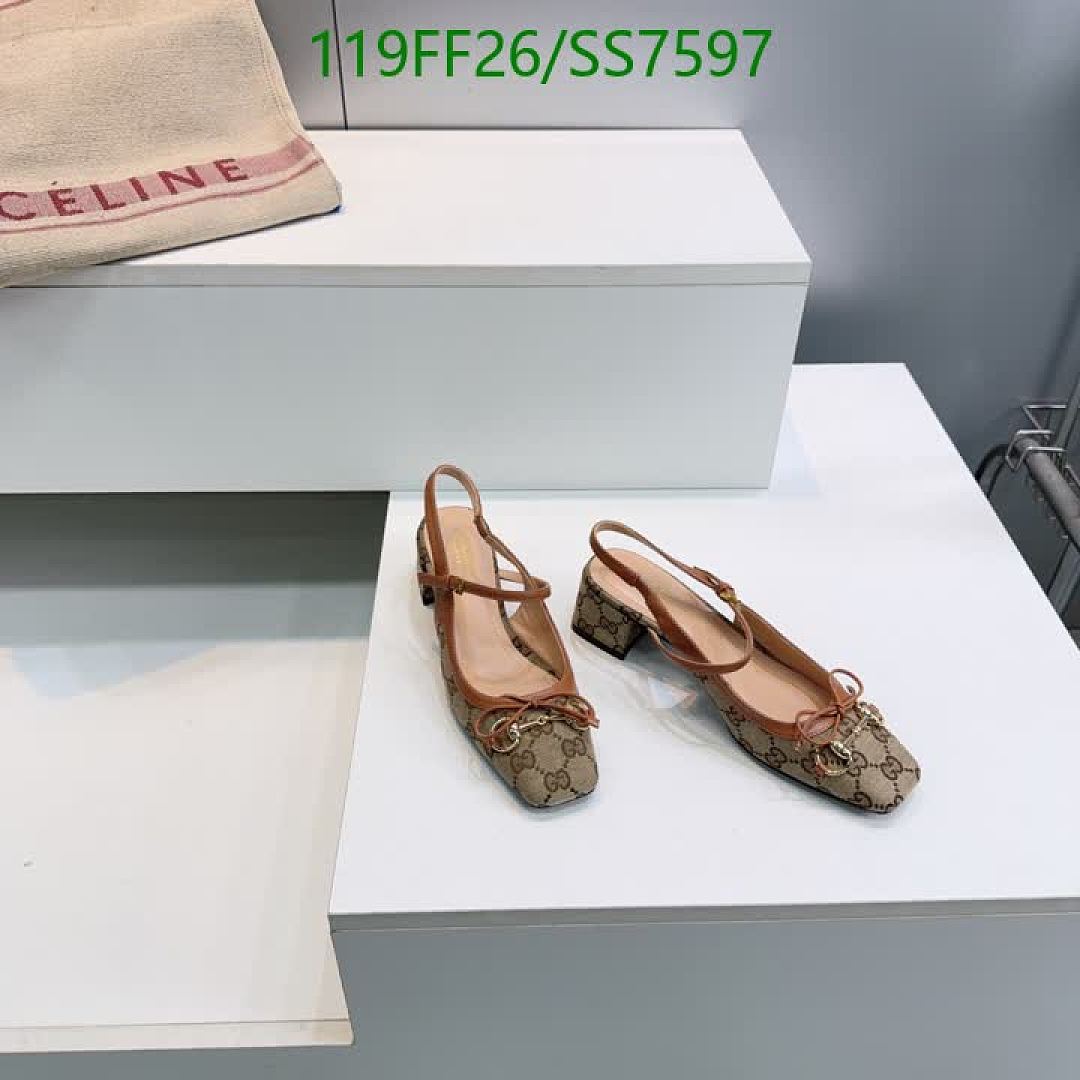 Gucci-Women Shoes Code: SS7597 $: 119USD