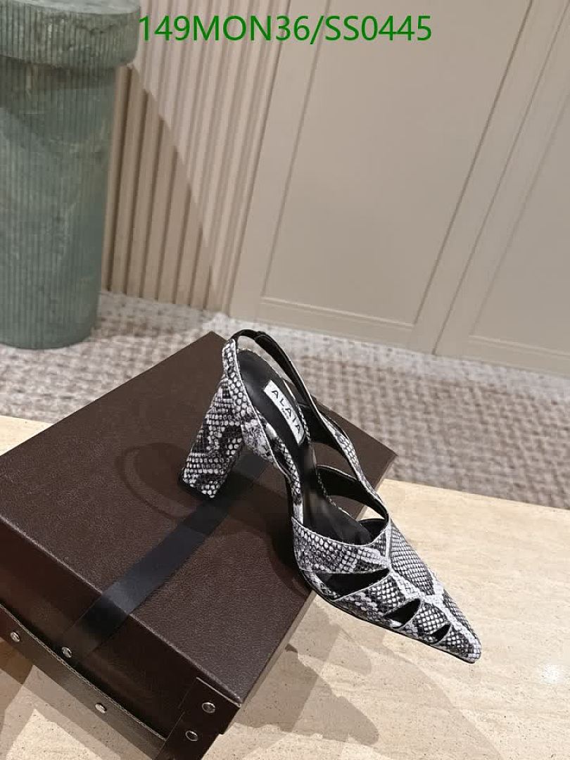 Alaia-Women Shoes Code: SS0445 $: 149USD