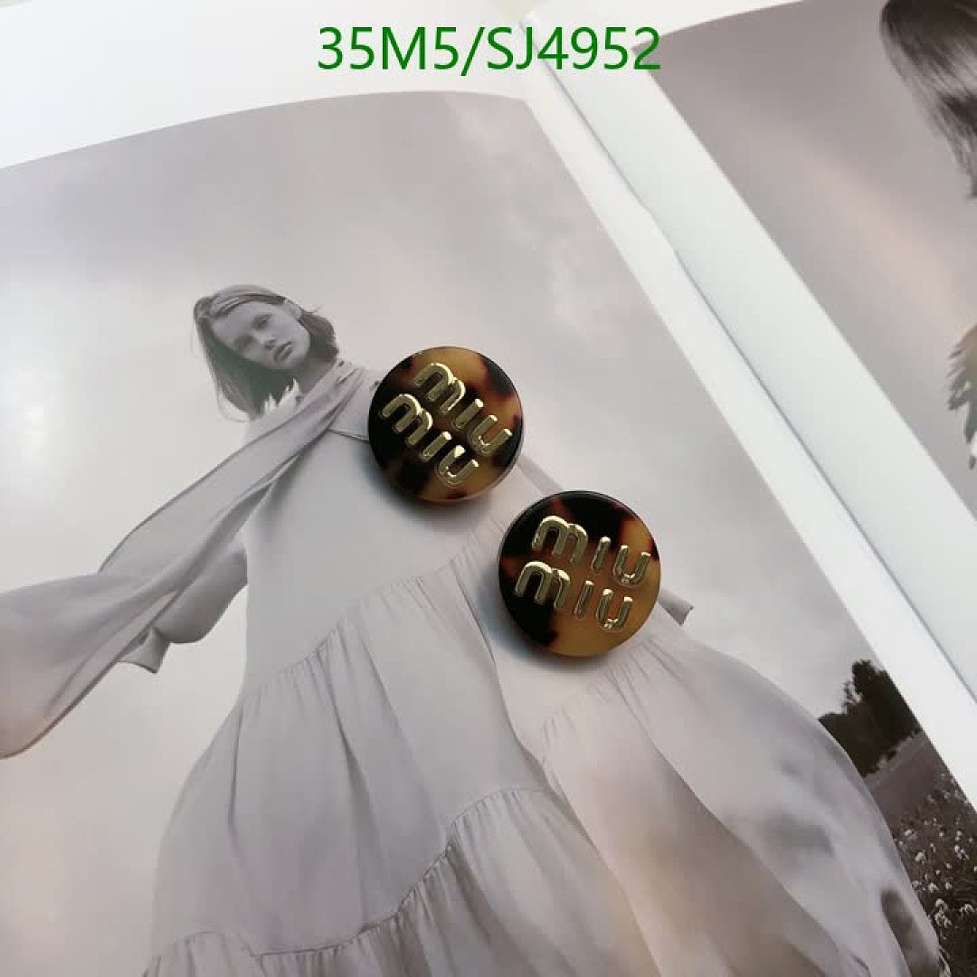 Miu Miu-Jewelry Code: SJ4952 $: 35USD