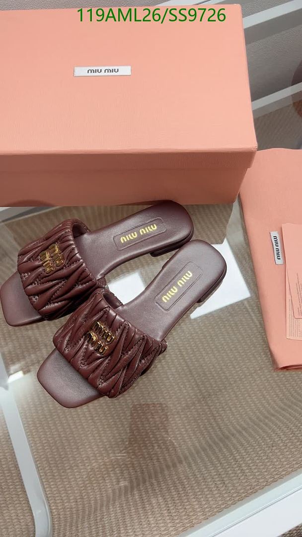 Miu Miu-Women Shoes Code: SS9726 $: 119USD