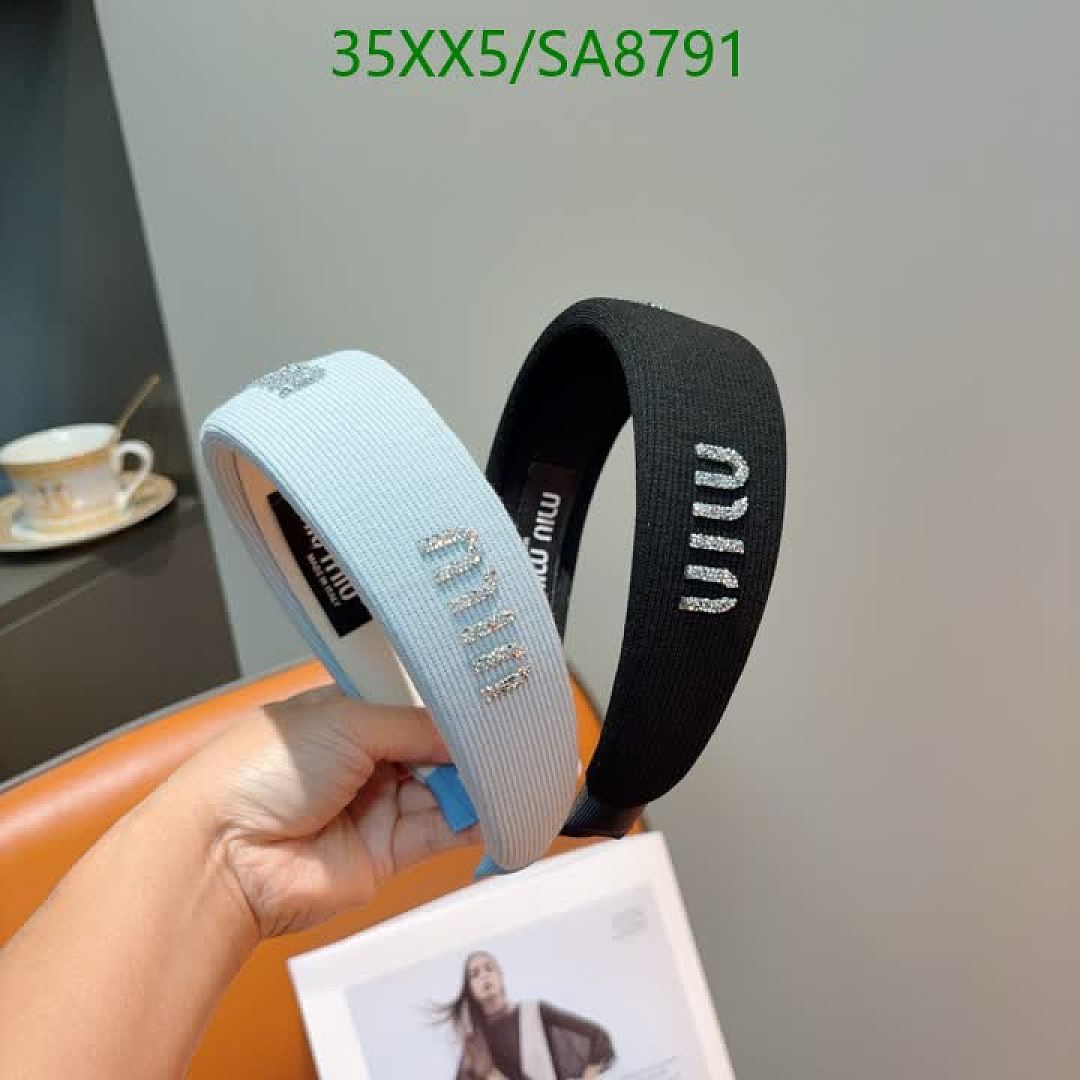 MIU MIU-Headband Code: SA8791 $: 35USD