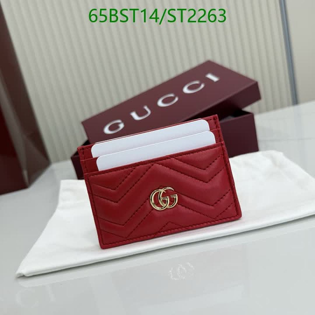 Gucci-Wallet Mirror Quality Code: ST2263 $: 65USD