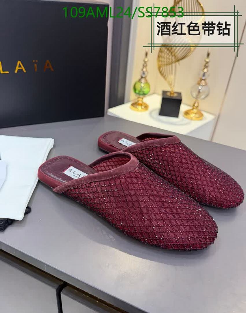 Alaia-Women Shoes Code: SS7853 $: 109USD
