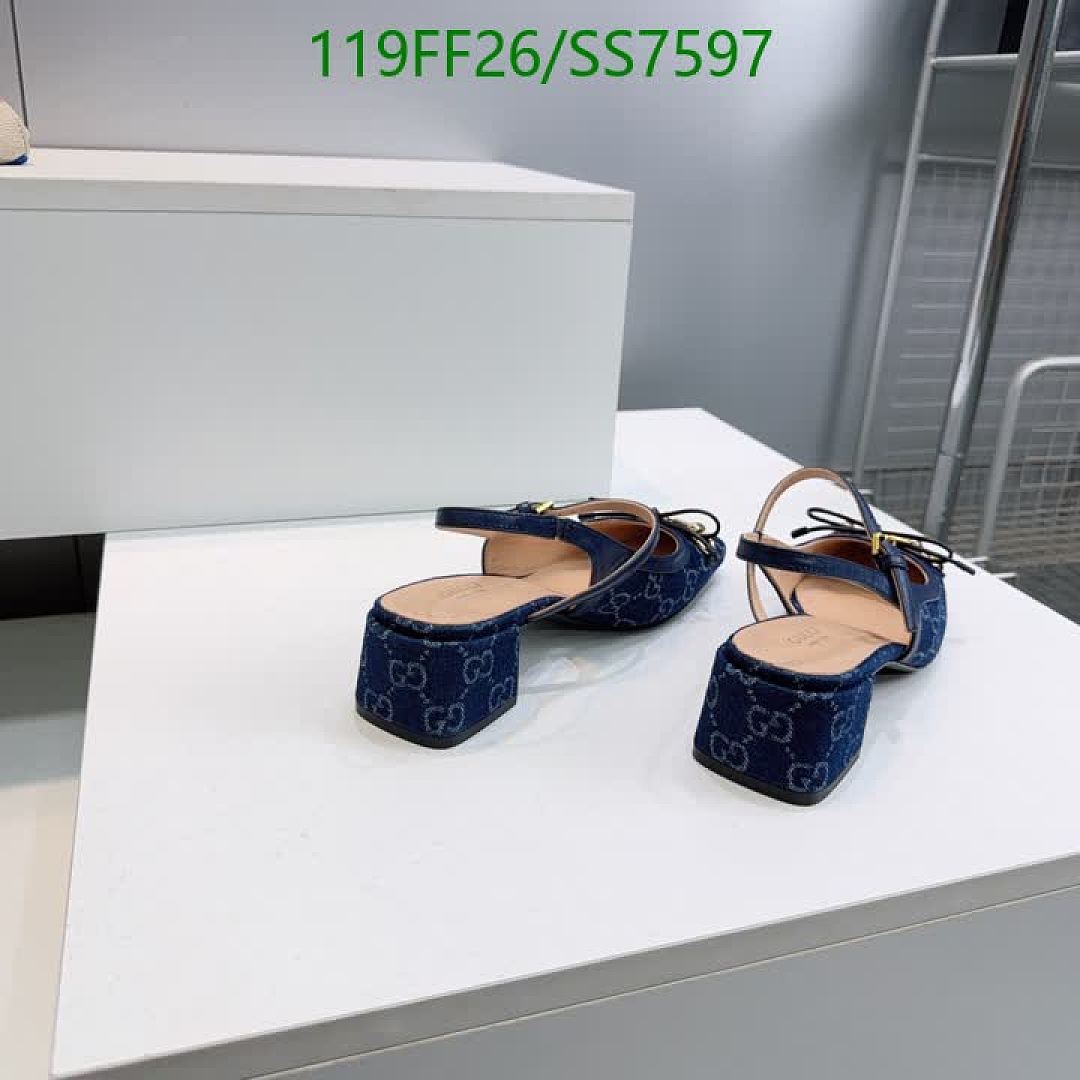 Gucci-Women Shoes Code: SS7597 $: 119USD