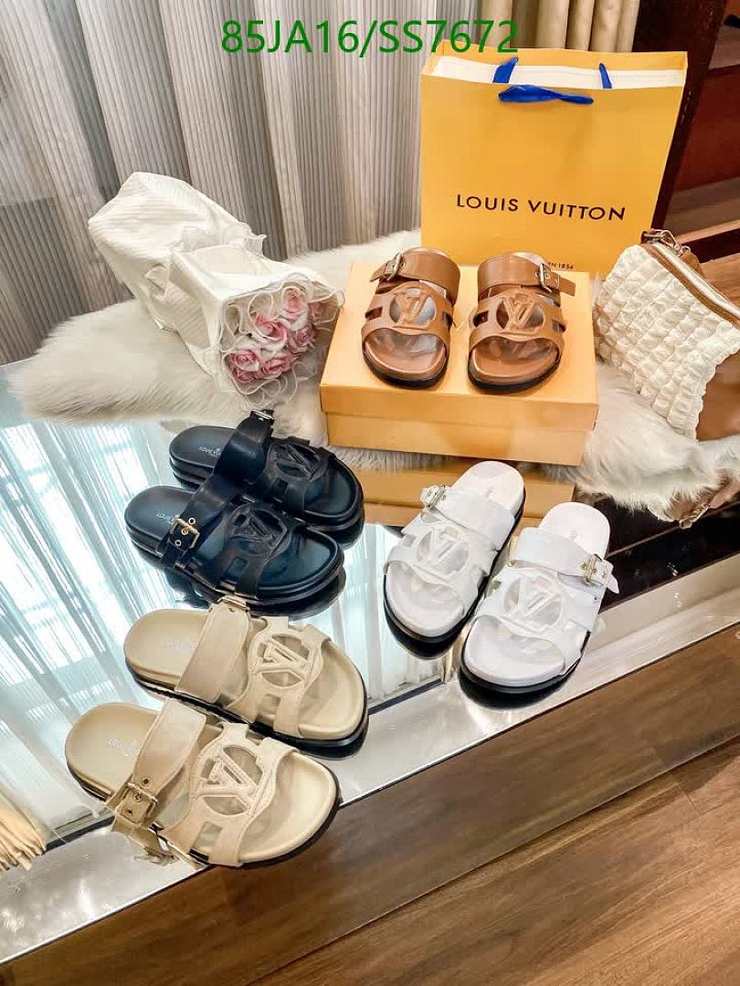 LV-Men shoes Code: SS7672 $: 85USD