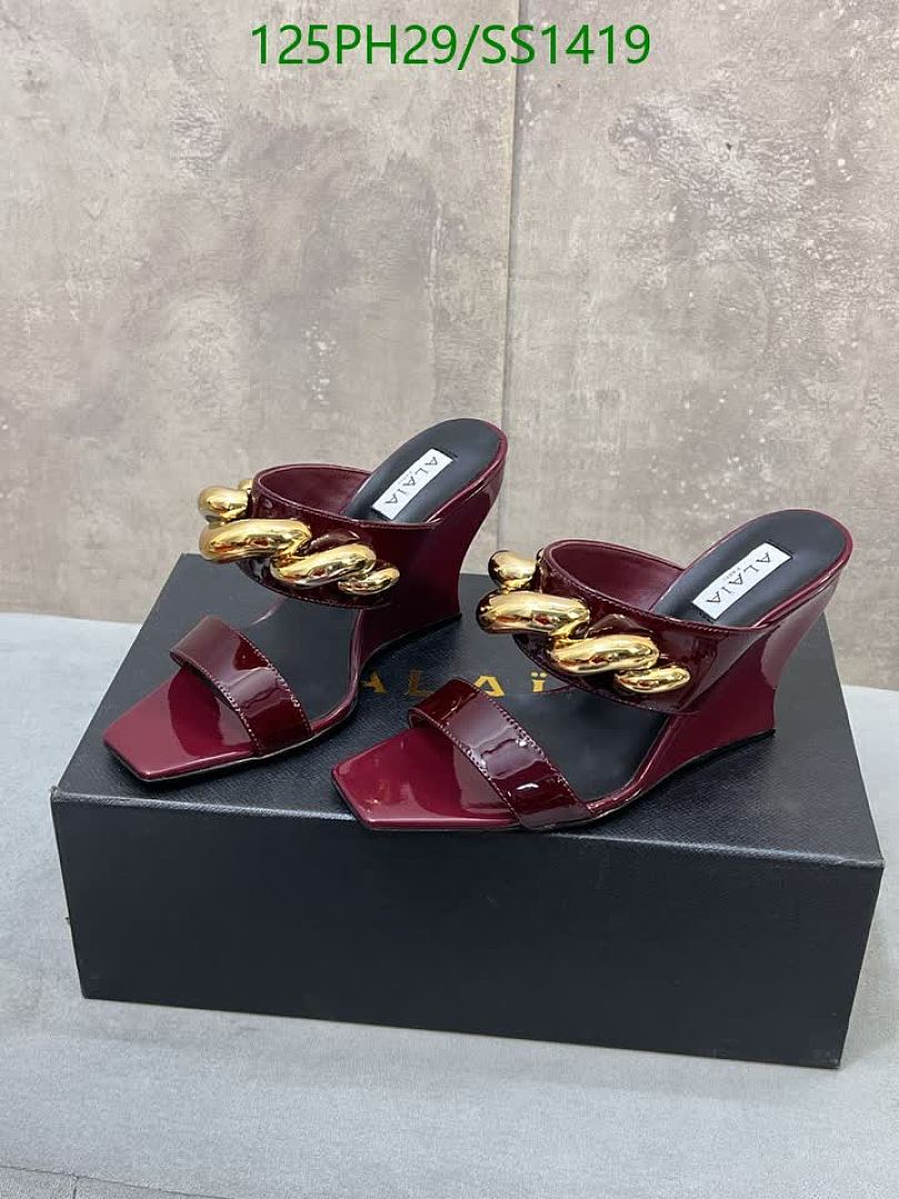 Alaia-Women Shoes Code: SS1419 $: 125USD