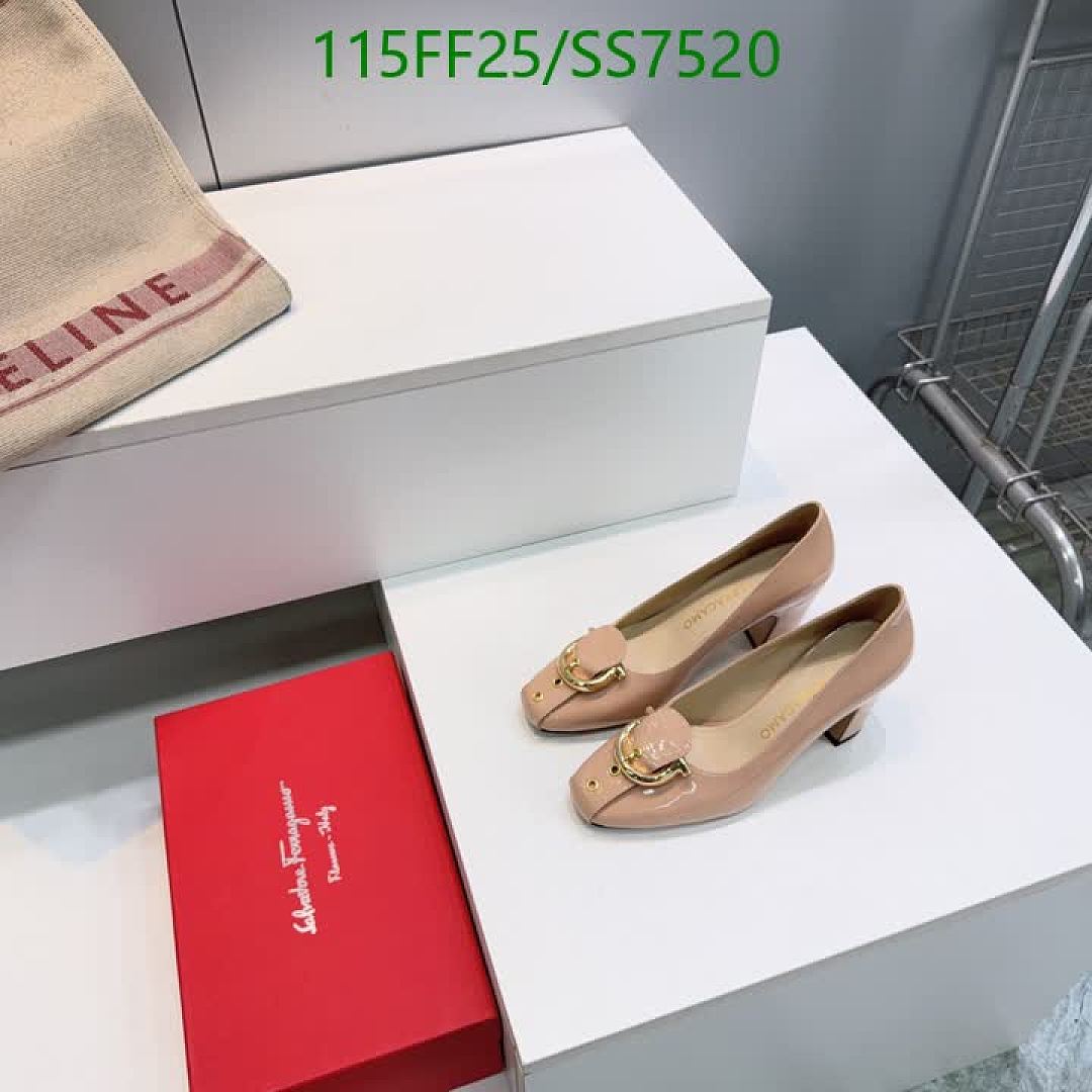 Ferragamo-Women Shoes Code: SS7520 $: 115USD