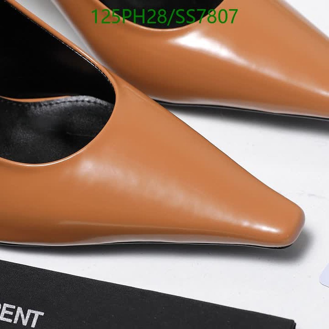 YSL-Women Shoes Code: SS7807 $: 125USD