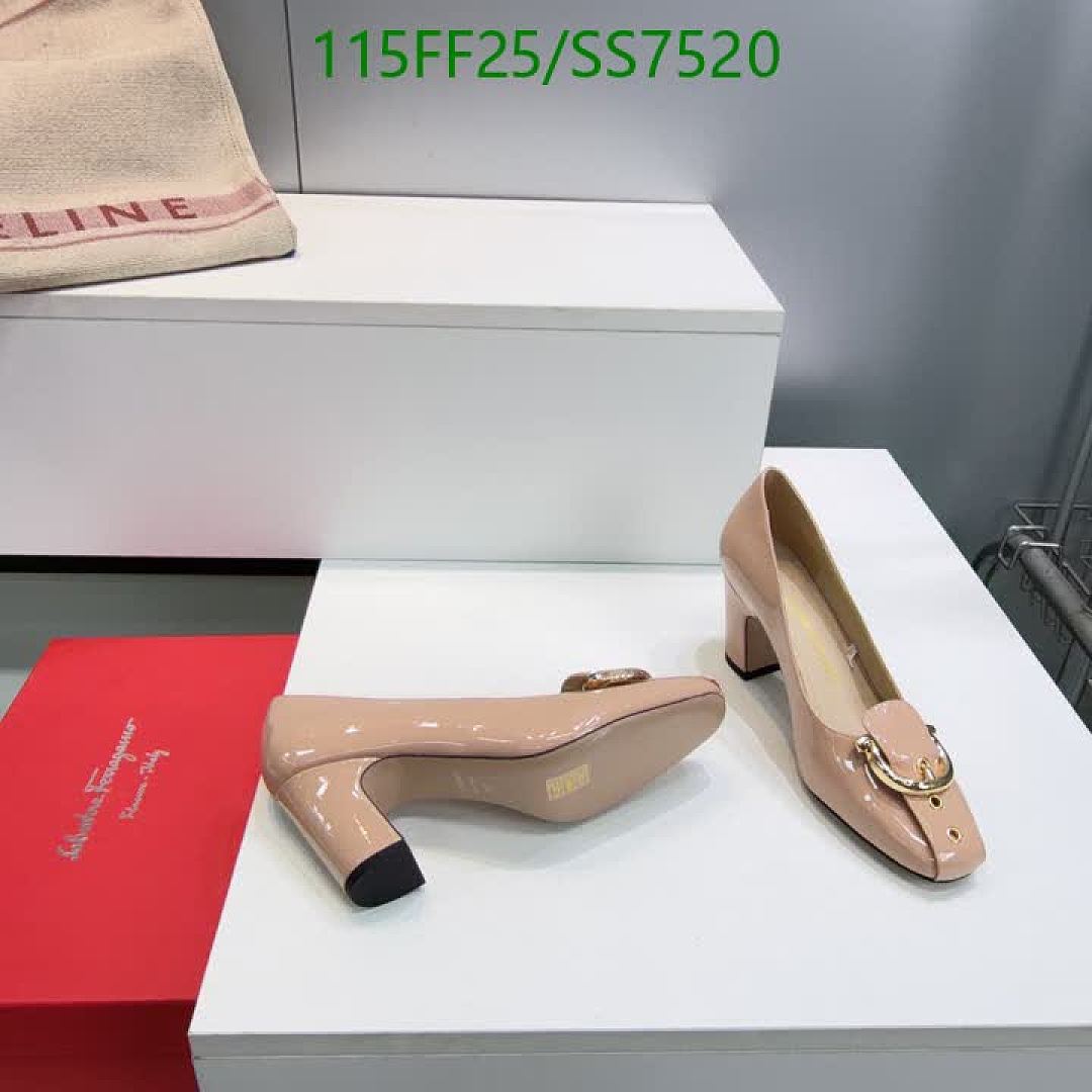 Ferragamo-Women Shoes Code: SS7520 $: 115USD