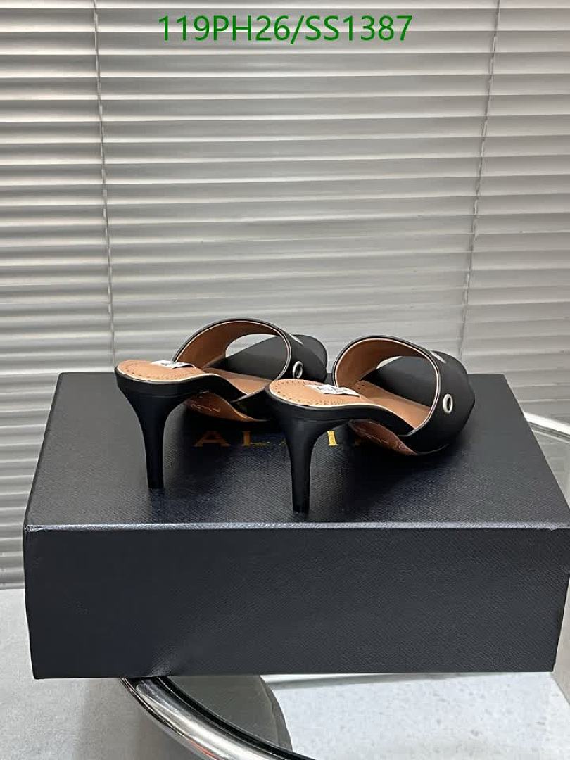 Alaia-Women Shoes Code: SS1387 $: 119USD