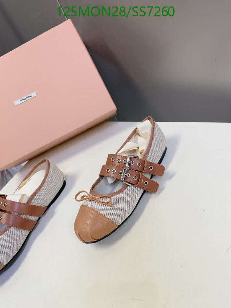 Miu Miu-Women Shoes Code: SS7260 $: 125USD