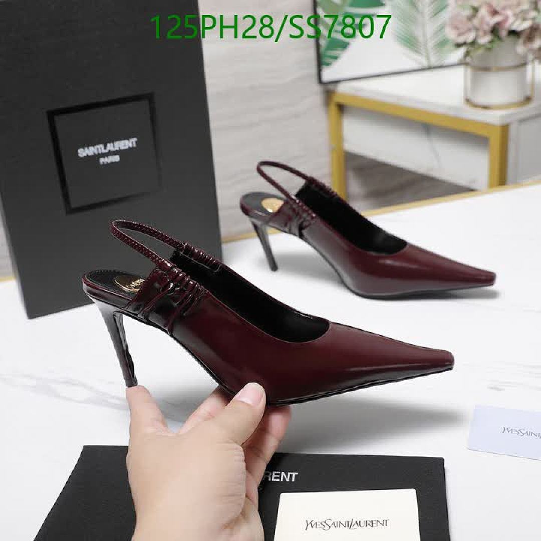 YSL-Women Shoes Code: SS7807 $: 125USD