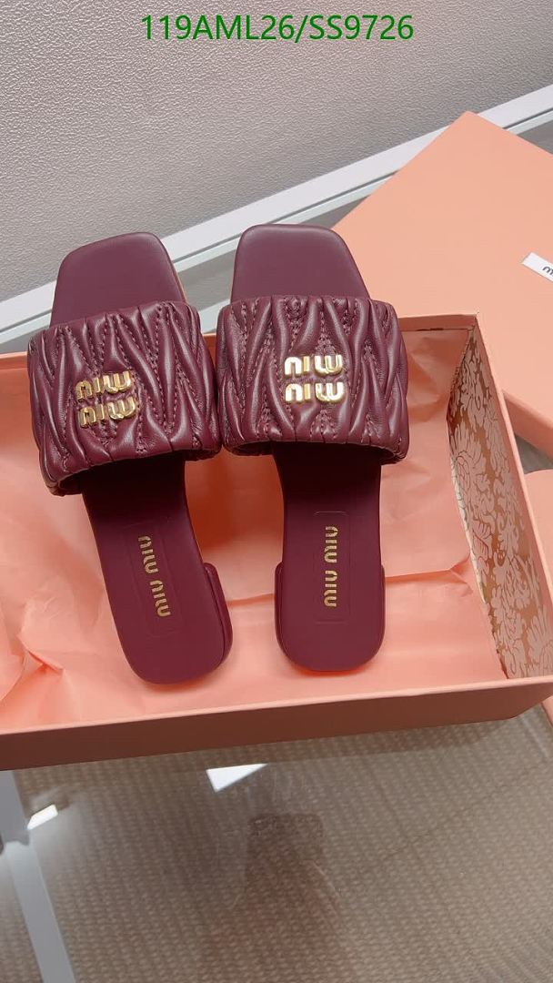 Miu Miu-Women Shoes Code: SS9726 $: 119USD