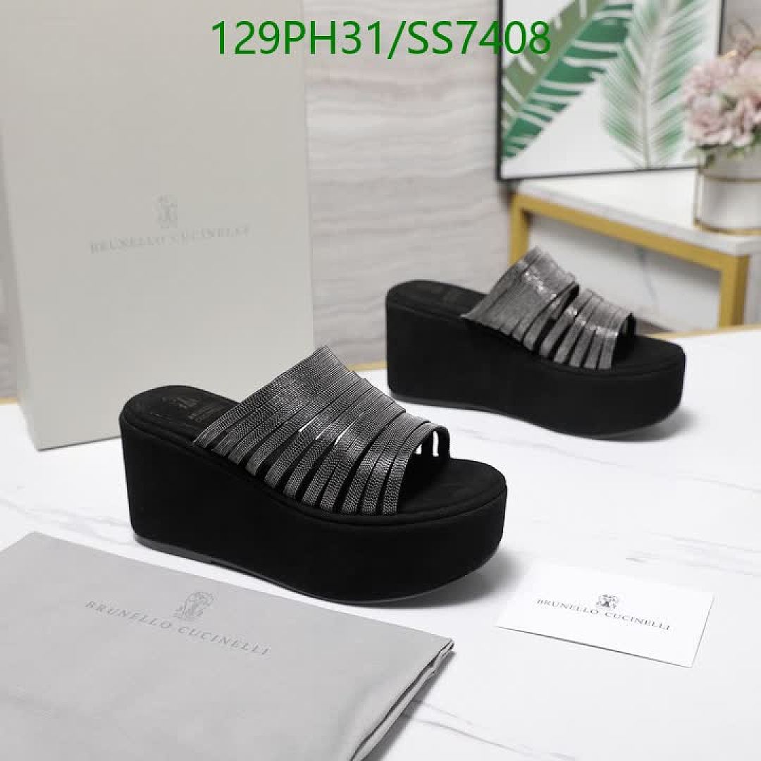Brunello Cucinelli-Women Shoes Code: SS7408 $: 129USD