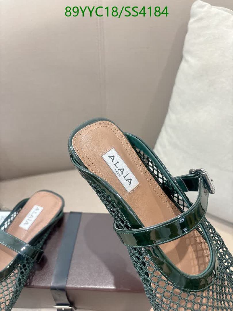 Alaia-Women Shoes Code: SS4184 $: 89USD
