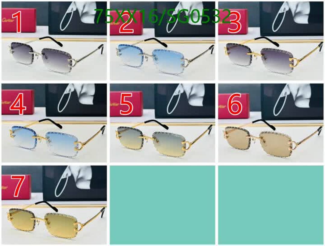 Cartier-Glasses Code: SG0532 $: 75USD