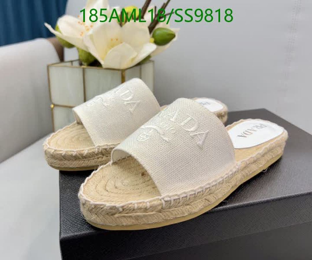 Prada-Women Shoes Code: SS9818 $: 185USD
