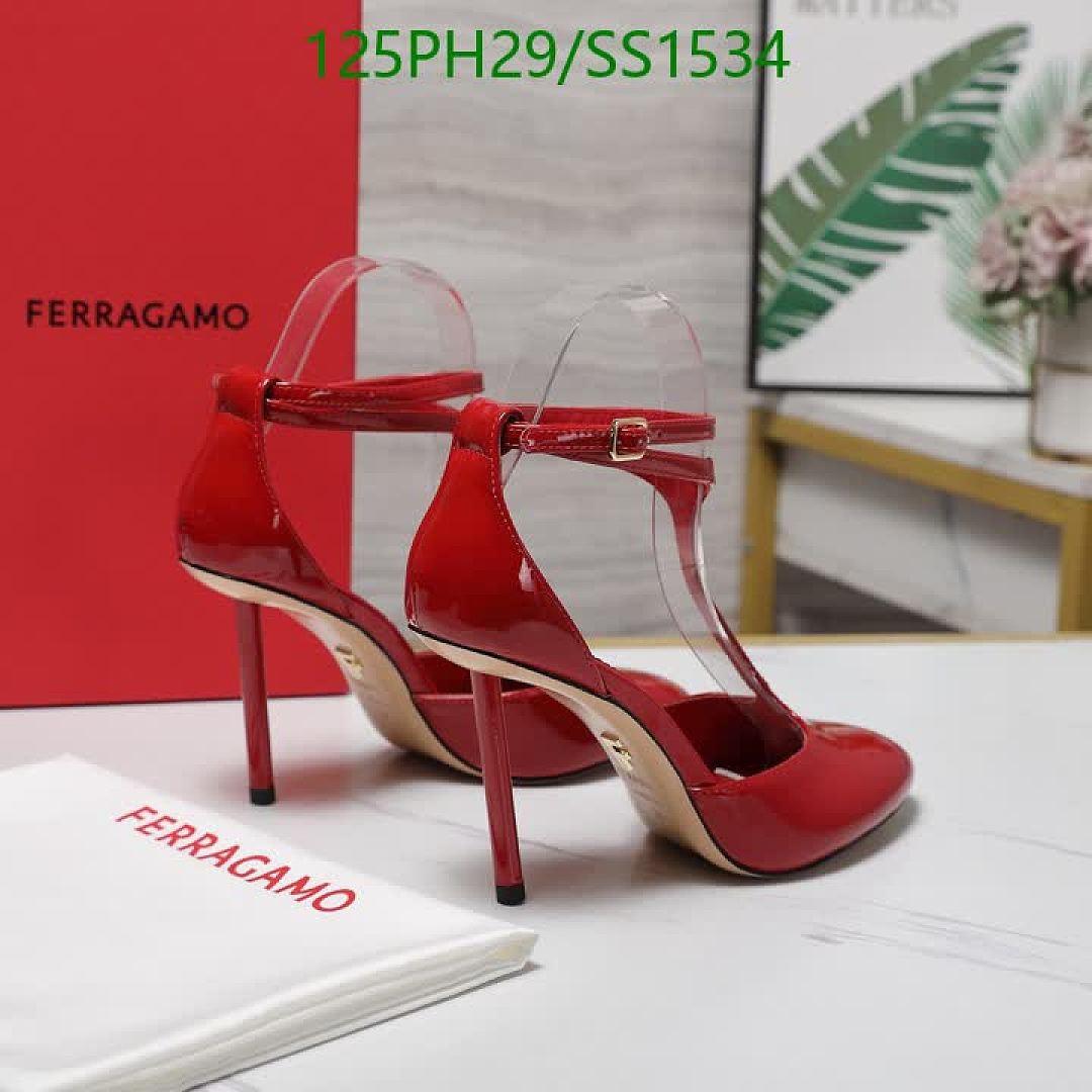 Ferragamo-Women Shoes Code: SS1534 $: 125USD