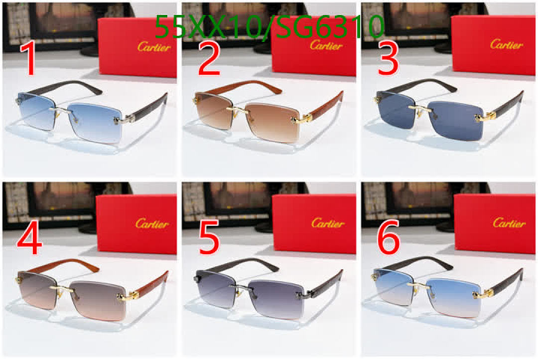 Cartier-Glasses Code: SG6310 $: 55USD