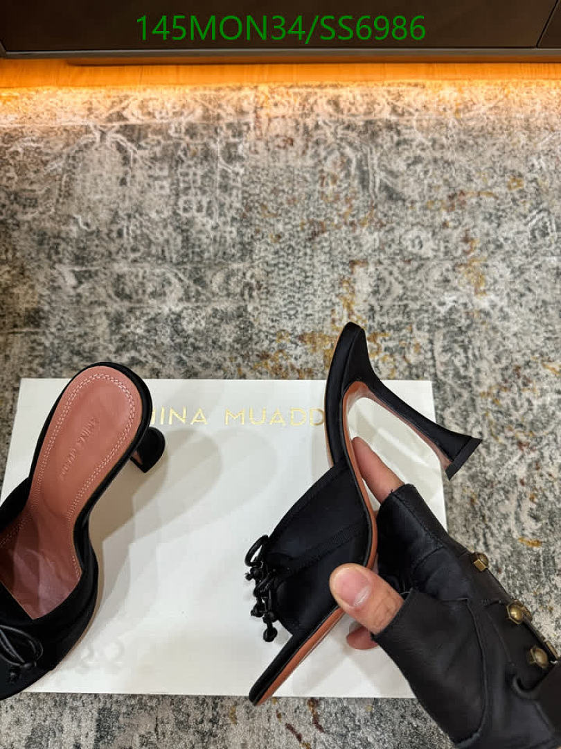 Amina Muaddi-Women Shoes Code: SS6986 $: 145USD