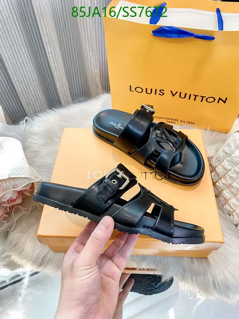 LV-Men shoes Code: SS7672 $: 85USD