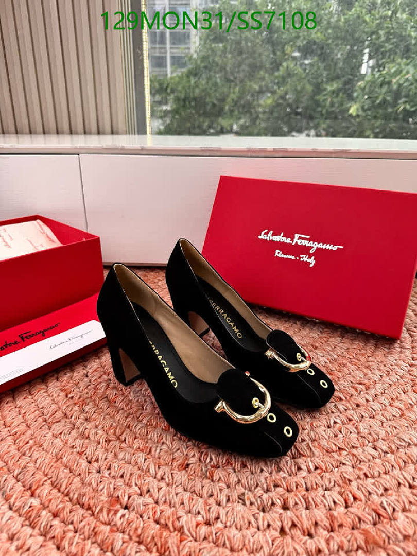 Ferragamo-Women Shoes Code: SS7108 $: 129USD