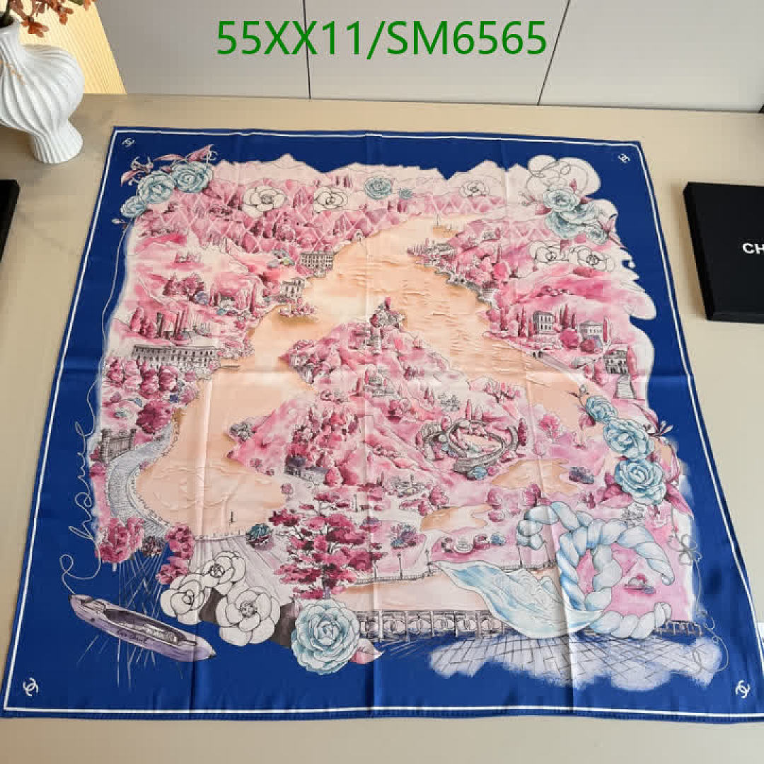 Chanel-Scarf Code: SM6565 $: 55USD