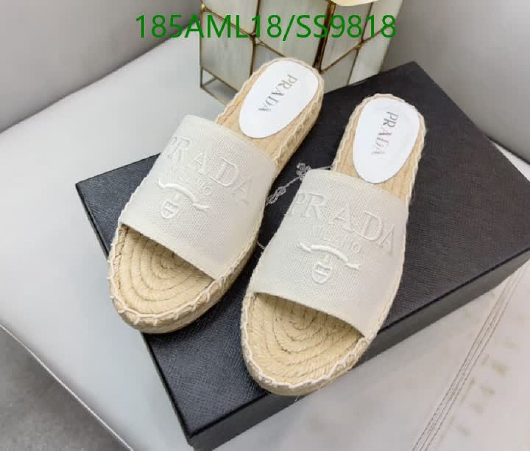 Prada-Women Shoes Code: SS9818 $: 185USD