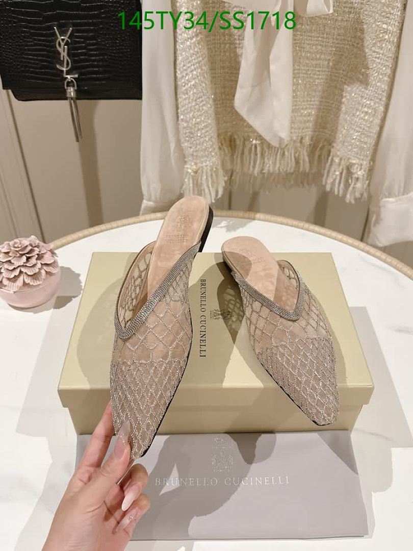 Brunello Cucinelli-Women Shoes Code: SS1718 $: 145USD