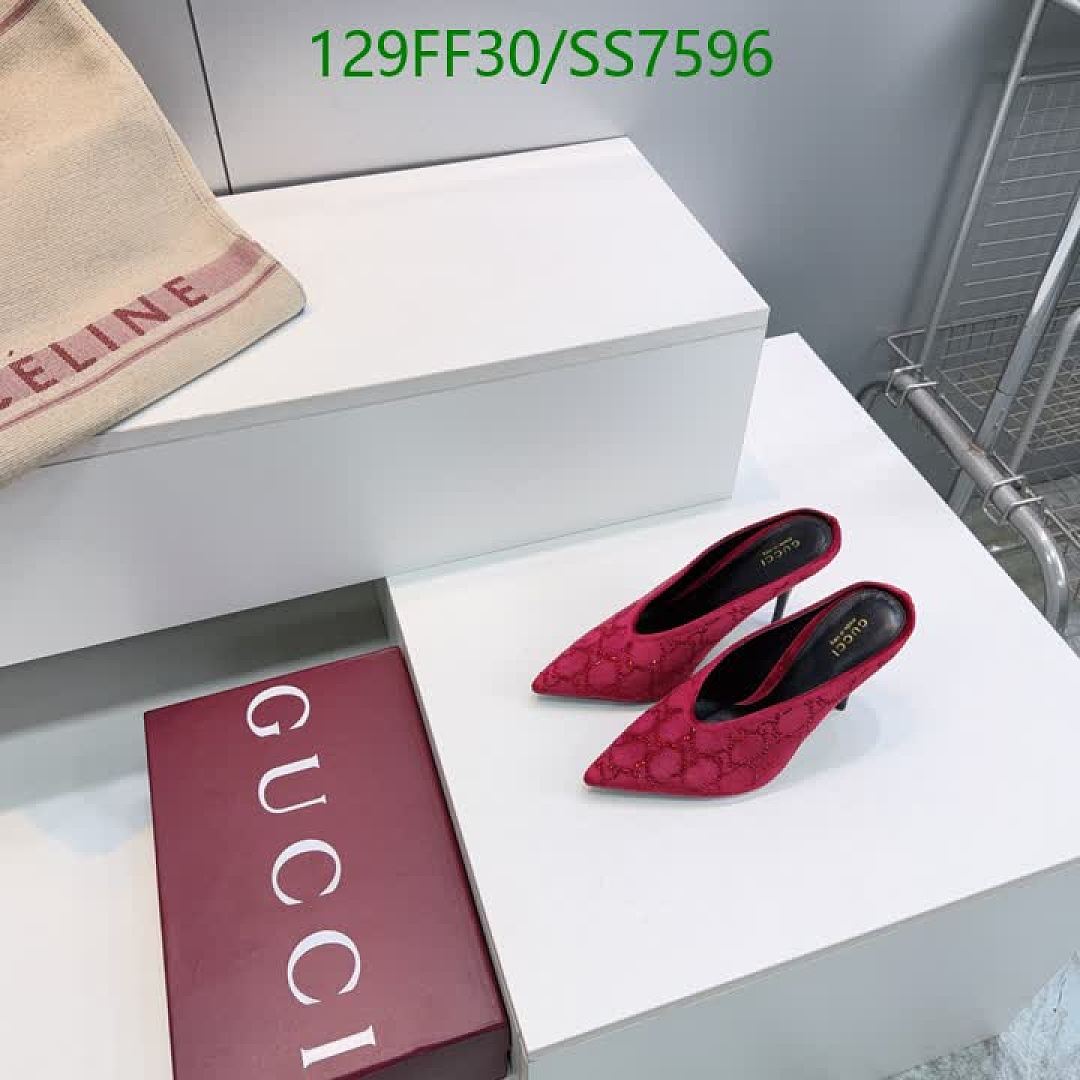 Gucci-Women Shoes Code: SS7596 $: 129USD