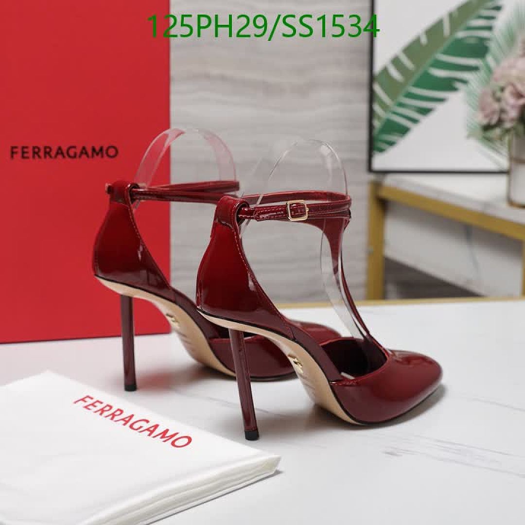 Ferragamo-Women Shoes Code: SS1534 $: 125USD