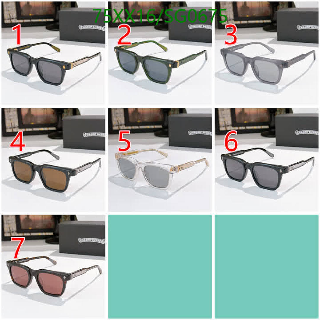 Chrome Hearts-Glasses Code: SG0675 $: 75USD