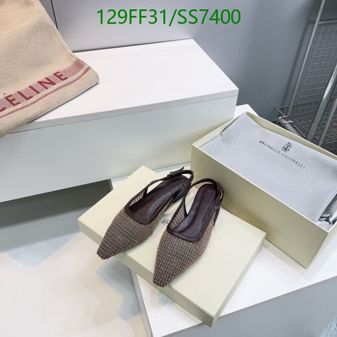 Brunello Cucinelli-Women Shoes Code: SS7400 $: 129USD