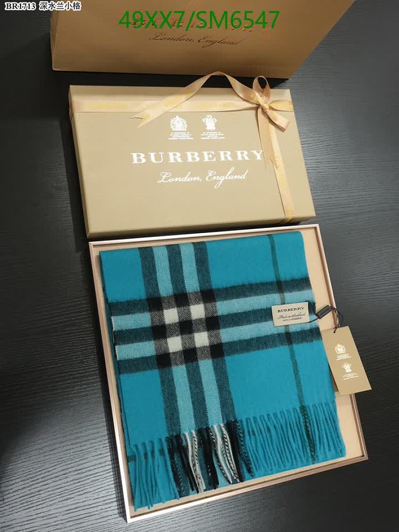 Burberry-Scarf Code: SM6547 $: 49USD